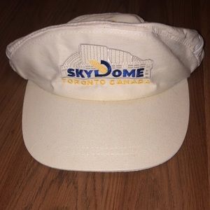 Vintage 1989 Skydome Retractable Visor Hat.